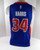 2016 Mens Detroit Pistons Tobias Harris #34 Swingman Blue Jersey Adidas NWT L 4