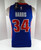 2016 Mens Detroit Pistons Tobias Harris #34 Swingman Blue Jersey Adidas NWT S 7S