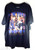 New York Knicks Player Trio Stadium Essentials Tee Shirt T-Shirt New Black 2XL