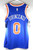Donte DiVincenzo New York Knicks #0 Nike Swingman Sphere Jersey Blue 40 S