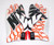 Miami Hurricanes Team Issue Nike Vapor Fly  Football Gloves Men's Size 4XL PGF 303-089