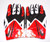 Miami Hurricanes Team Issue Nike Vapor Fly Football Gloves Men's Size 3XL  PGF 303-089