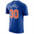 Julius Randle New York Knicks #30 The Nike Tee Shirt Blue New Youth Ladies L