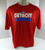 Mens Detroit Pistons Red Shirt Basketball C2Sport NWT 2XL 60S