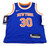 Julius Randle New York Knicks #30 Nike Basketball Jersey Blue Kids Medium