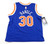 Julius Randle New York Knicks #30 Nike Basketball Jersey Blue Kids Large