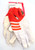 Miami U adidas NastyFAST White/Orange Leather Football Gloves Size XL New