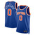 Donte DiVincenzo New York Knicks #0 Nike Swingman Icon Ed. Jersey Blue Youth L