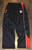 Portland Trail Blazers Reebok Team Issued Warm Up Pants Black Stripe 2XL Tall