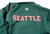 Seattle Super Sonics Champion Team Issued Vintage Warm Up Jacket Green 50