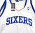 Philadelphia 76'ers Adidas NBA Team Issued Basketball Jersey White Size 56