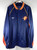 Golden State Warriors NBA Reebok Team Issued LS Warm Up Jacket Navy 4XL