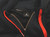 Jordan Nike Air Player Issued Zip Up Hoodie Sweatshirt Black Red Size Tag Cut
