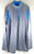 Jordan Nike Air NBA Player Issued 1/4 Zip Warm Up Shirt Blue Size Tag Cut