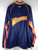 Golden State Warriors NBA Reebok Team Issued LS Warm Up Jacket Navy Medium