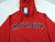 Ladies Detroit Pistons Red Hoodie Sweatshirt Brushed Fleece NWT M 30S