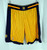 2002-03 Indiana Pacers # Game Used Yellow Shorts 40 DP65071