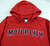 Ladies Detroit Pistons Red Hoodie Sweatshirt Brushed Fleece NWT L 31S