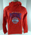 Ladies Detroit Pistons Red Hoodie Sweatshirt Brushed Fleece NWT XL 32S
