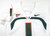 University of Miami #1 ACC Nike Team Issued Football Jersey White Size 44