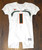 University of Miami #1 ACC Nike Team Issued Football Jersey White Size 42 +4"