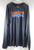 Charlotte Bobcats Adidas Climalite Team Issued LS Shirt Dark Gray 2XL Tall