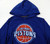 Mens Detroit Pistons Blue Hoodie Sweatshirt Majestic NWT L  64S