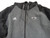 Detroit Pistons Team Issued Adidas Hoodie Sweatshirt 2 Tone Black Gray 2XL +2"