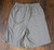 New Orleans Hornets Adidas Team Issued Mesh Basketball Shorts Gray XL Tall