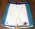 Charlotte Hornets Champion Team Issued Vintage Basketball Shorts White Size 46