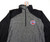 Mens Detroit Pistons Grey Playmaker Quarter Zip Shirt Antigua NWT L  82S
