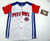 Youth Girls Detroit Pistons Auth White Baseball Jersey Stitches NWT YS 152S