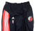 Portland Trail Blazers Adidas 3 Stripe Team Issued Warm Up Pants Black 2XL Tall
