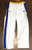 Golden State Warriors Adidas Team Issued Mesh Warm Up Pants White New XL Tall