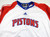 Detroit Pistons Adidas Clima365 Team Issued Warm Up LS Shirt White 3XL Tall