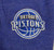 2016 Womens Detroit Pistons Blue V-Neck Longsleeve Flip T-Shirt Antigua NWT M 4S