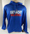 Mens Detroit Pistons Authentic Blue Basketball Hoodie Sweatshirt XL 37S