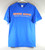 Boise State Broncos Beach Volleyball Team Issued Tee Shirt Royal Blue Large New
