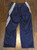 Detroit Pistons Adidas Team Issued Warm Up Pants Navy Blue Size Medium