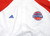 Detroit Pistons Adidas Warm Up Jacket Team Issued White Red Blue 3XL +4"