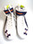 2012 Auburn Tigers Team Issued Under Armour Football Cleats Size 17 White/Blue