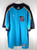 Detroit Pistons Nike Team Issued Warm Up Practice Shirt Half Zip Teal XL New