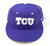 TCU Horned Frogs Nike True Dri-Fit Team Issued Hat Cap Purple New 7 3/4