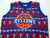 Men's Detroit Pistons Authentic Red Sweater Vest Ugly Sweater Christmas NWT M 0S