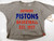 Ladies Detroit Pistons Authentic Grey Boatneck T-Shirt Sportiqe NWT S  970S