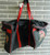 Arizona Diamond Backs Team Used Black Canvas Baseball Equipment Bag