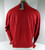 Mens Detroit Pistons Authentic Red Crewneck Hoodie Gear For Sports NWT L 36S