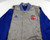 2014-15 Men's Detroit Pistons Authentic Silver Warm Up Jacket Adidas XL 16S