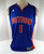 2015-16 Men Detroit Pistons Reggie Jackson #1 Authentic Blue Jersey Adidas XL 4