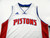 2014 Youth Detroit Pistons Andre Drummond #0 Swingman White Jersey Adidas YM 11S